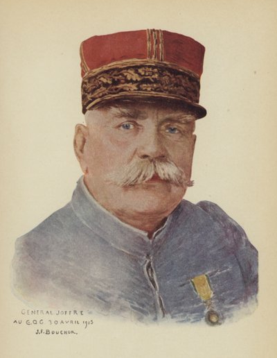 Joseph Joffre, French general by Joseph Felix Boucher