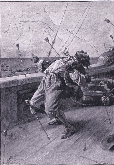 They Let Fly Their Arrows and Killed Poor Friday by Joseph Finnemore
