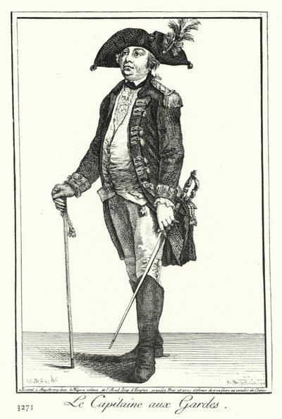 The Captain of the Guards by Joseph Franz von (after) Goez