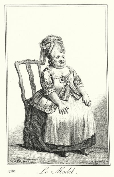 The Model by Joseph Franz von (after) Goez