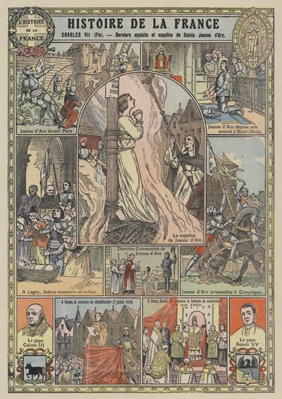 The final deeds and execution of Joan of Arc by Joseph Girard