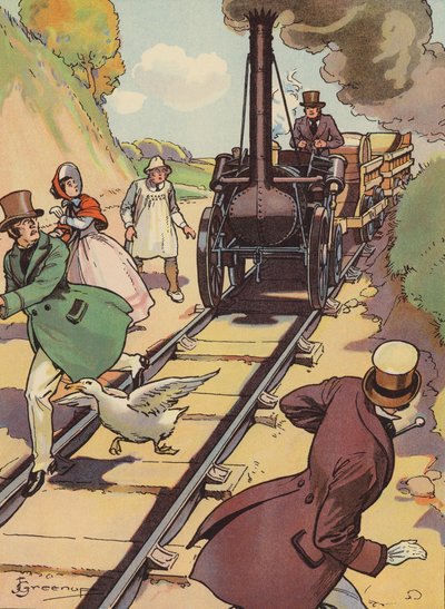 An early locomotive by Joseph Greenup