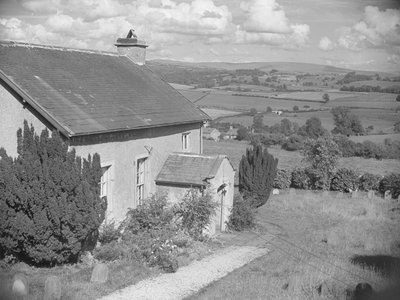 House to left of image and view beyond by Joseph Hardman