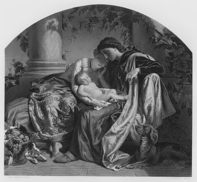 The First-Born, from the Picture in the Royal Collection by Joseph Henri François van Lerius