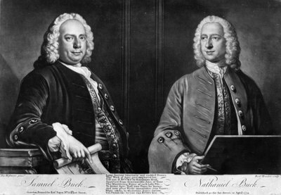 The Buck Brothers, engraved by Richard Houston, 1774 by Joseph Highmore