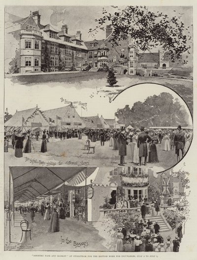 Country Fair and Market at Streatham for the British Home for Incurables, 3 July to 5 July by Joseph Holland Tringham