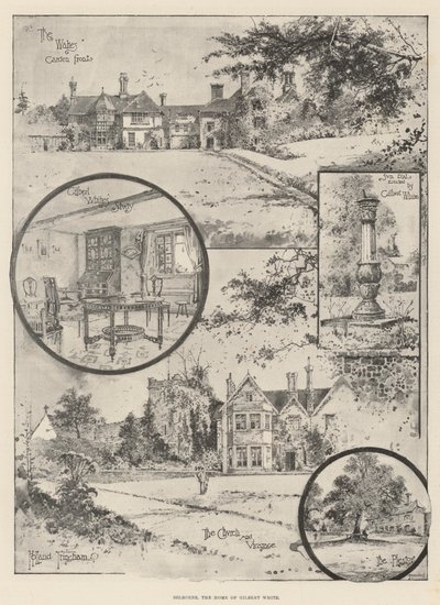 Selborne, the Home of Gilbert White by Joseph Holland Tringham