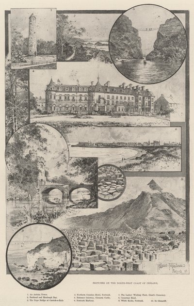 Sketches on the North-West Coast of Ireland by Joseph Holland Tringham