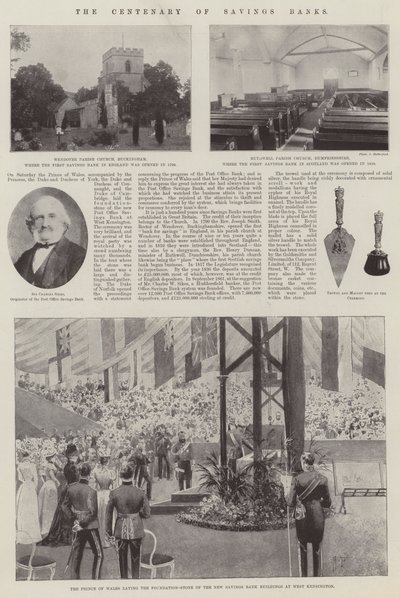 The Centenary of Savings Banks by Joseph Holland Tringham