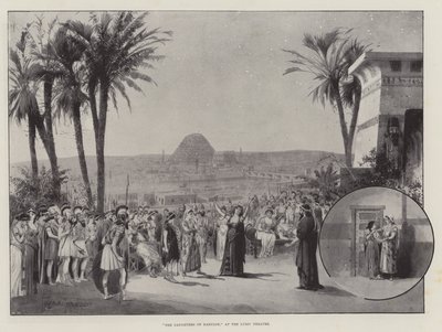 The Daughters of Babylon, at the Lyric Theatre by Joseph Holland Tringham