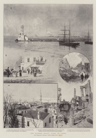 The Eastern Crisis, Views of Canea by Joseph Holland Tringham