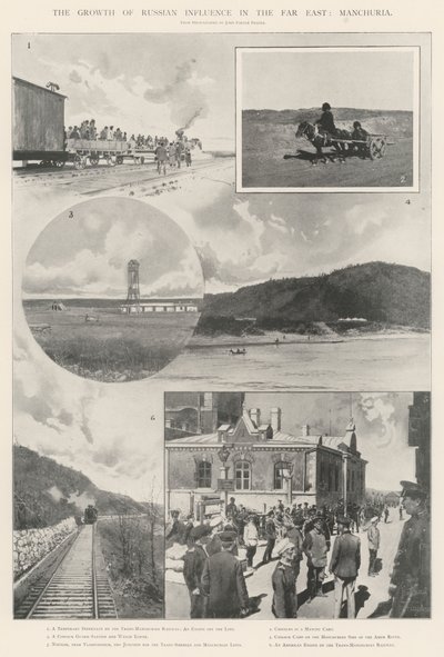 The Growth of Russian Influence in the Far East, Manchuria by Joseph Holland Tringham