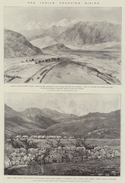 The Indian Frontier Rising by Joseph Holland Tringham