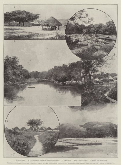 The Lagos-Dahomey Frontier Question, Scenes in the Hinterland District Now Under Dispute Between the British and French Governments by Joseph Holland Tringham