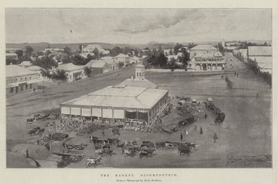 The Market, Bloemfontein by Joseph Holland Tringham