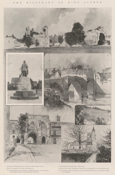 The Millenary of King Alfred by Joseph Holland Tringham