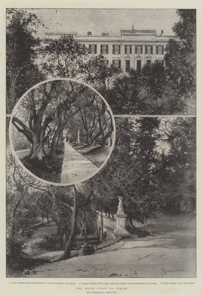 The Royal Visit to Cimiez by Joseph Holland Tringham