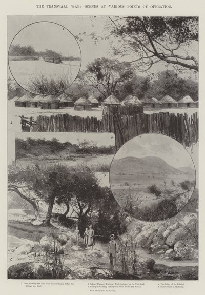 The Transvaal War, Scenes at Various Points of Operation by Joseph Holland Tringham