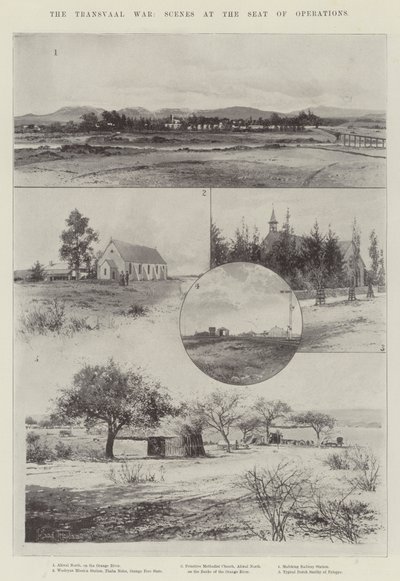 The Transvaal War, Scenes at the Seat of Operations by Joseph Holland Tringham