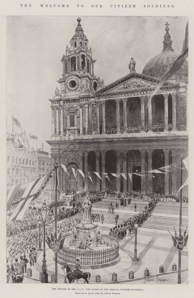 The Welcome to Our Citizen Soldiers by Joseph Holland Tringham