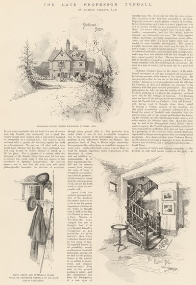 The Late Professor Tyndall by Joseph Holland Tringham