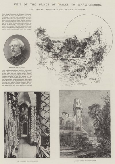 Visit of the Prince of Wales to Warwickshire by Joseph Holland Tringham