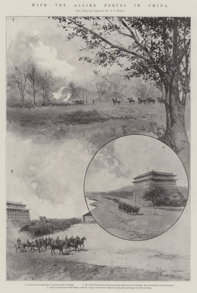 With the Allied Forces in China by Joseph Holland Tringham
