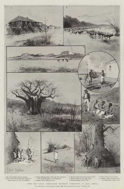 With the Anglo-Portuguese Boundary Commission in East Africa by Joseph Holland Tringham