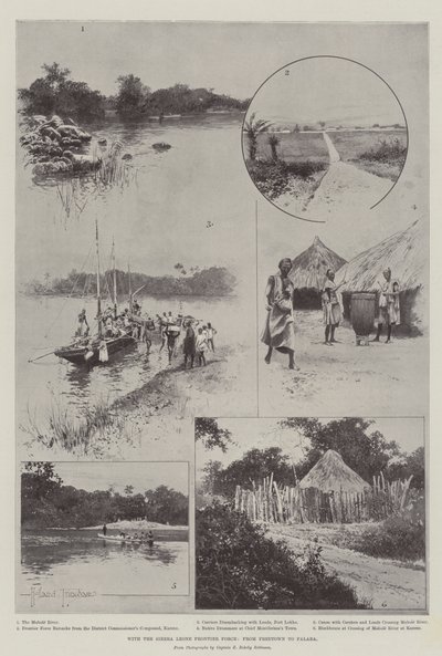 With the Sierra Leone Frontier Force, from Freetown to Falaba by Joseph Holland Tringham