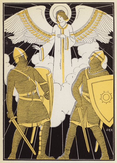 The Combat of Roland and Olivier by Joseph Kuhn Regnier