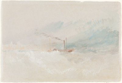 A Packet Boat off Dover by Joseph Mallord William Turner