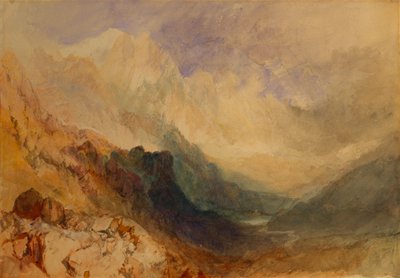 An Alpine Valley, Probably the Val d