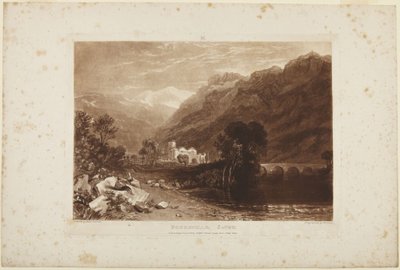 Bonneville, Savoy by Joseph Mallord William Turner