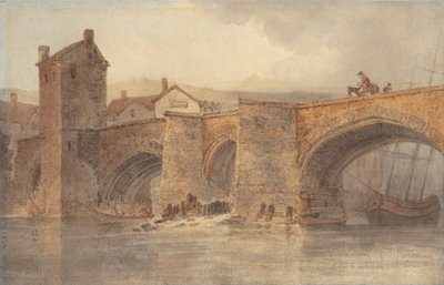 Chester Bridge by Joseph Mallord William Turner