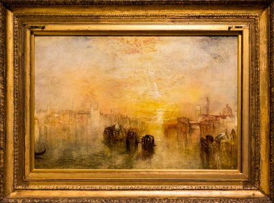 Departure for the Ball (San Martino) by Joseph Mallord William Turner