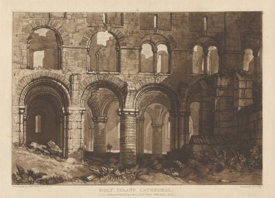 Holy Island Cathedral by Joseph Mallord William Turner