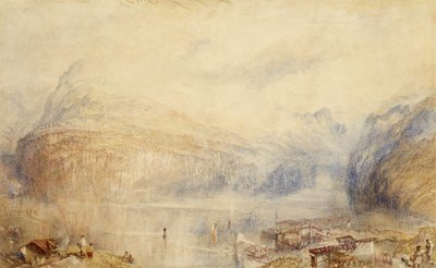 Lake of Lucerne from Brunnen by Joseph Mallord William Turner
