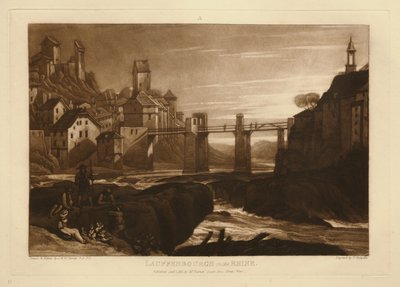 Lauffenbourgh on the Rhine by Joseph Mallord William Turner