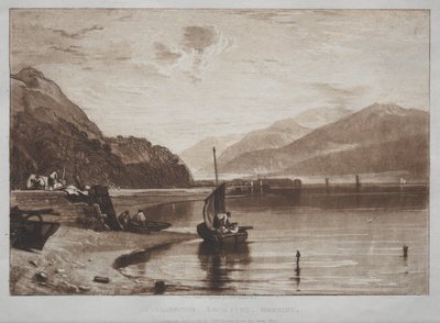 Liber Studiorum: Inverary Pier, Lock Fyne, Morning by Joseph Mallord William Turner