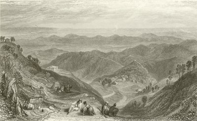 Mussooree and the Dhoon, from Landour by Joseph Mallord William Turner
