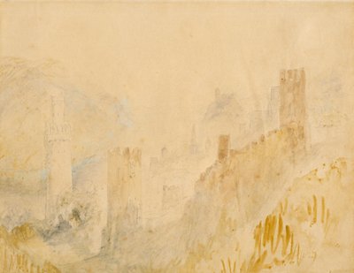 Oberwesel on the Rhine by Joseph Mallord William Turner