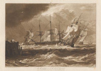 Ships in a Breeze by Joseph Mallord William Turner