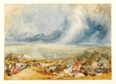 The Field of Waterloo by Joseph Mallord William Turner