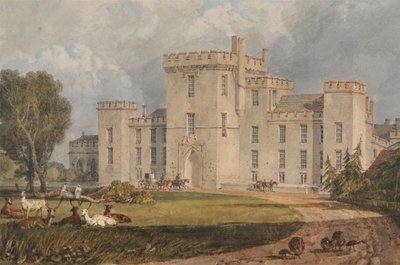 View of Hampton Court, Herefordshire, from the Northwest by Joseph Mallord William Turner