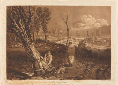 Hedging and Ditching by Joseph Mallord William Turner and J.C. Easling