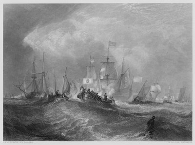 The Prince of Orange Landing at Torbay by after Joseph Mallord William Turner