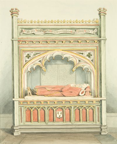 Monument to William Canynges in St Mary Redcliffe by Joseph Manning