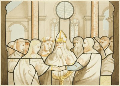 Stained glass in St Mark