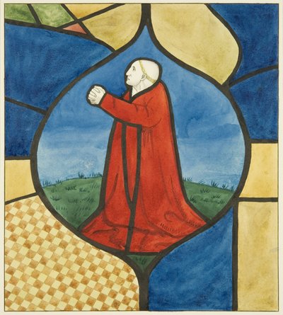 Stained glass in St Mark