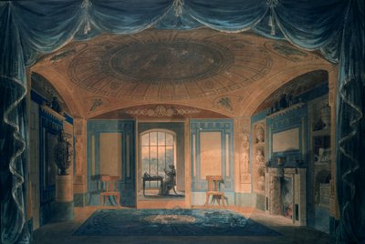 The Breakfast Room, Pitzhanger Manor, 1802 by Joseph Michael Gandy